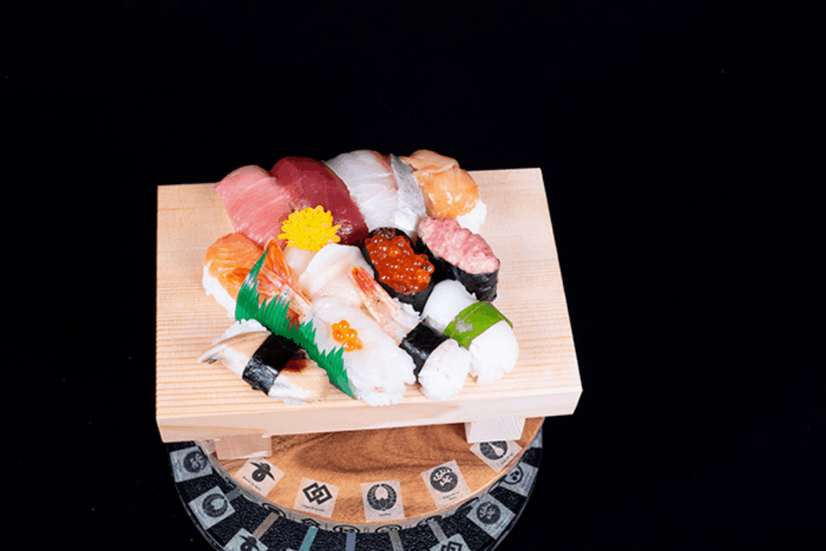 寿司のフォトグラメトリ3D